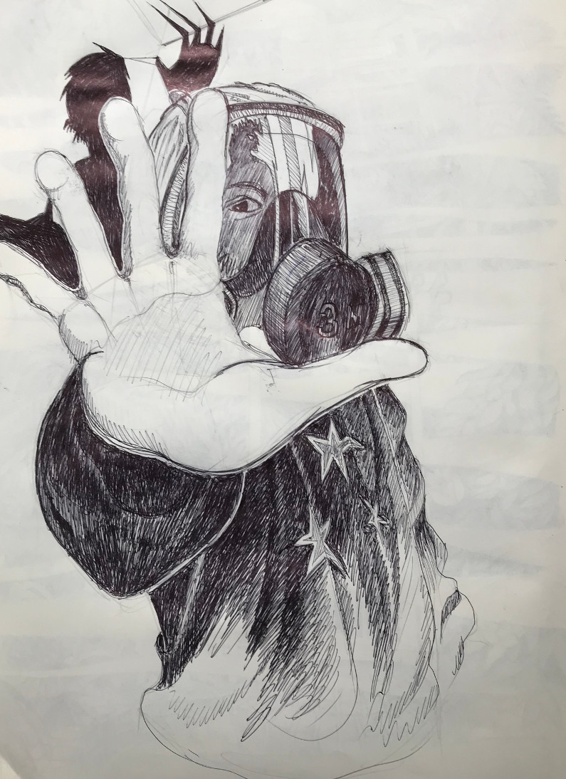 Tim Costeloe Self Portrait